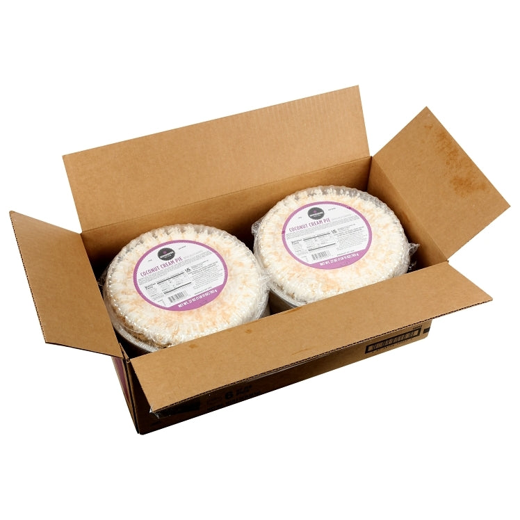 PIE, COCONUT CREAM 10" THAW & SERVE FROZEN (6/27OZ)(10.13LB) CASE.