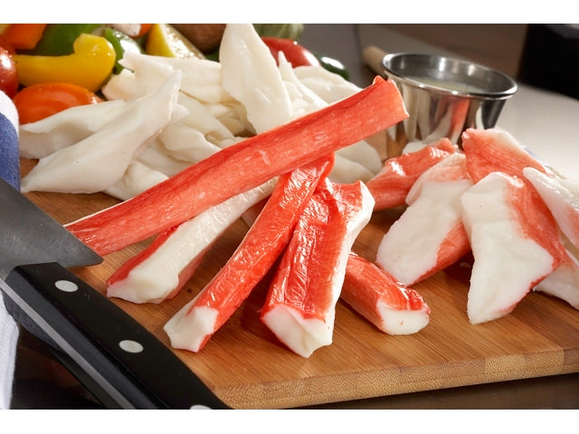 SURIMI, (22LB CASE) IMITATION CRABMEAT STICK COOKED FROZEN