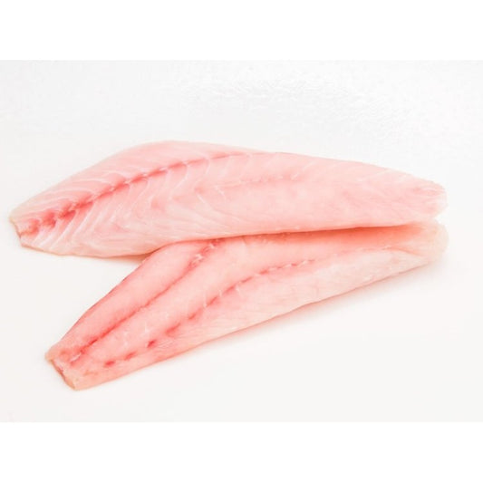 GROUPER, RED (1-3 LB ) FILLET BELLY ON PBO SKINLESS RAW REF USA WILD(10LB) CASE.