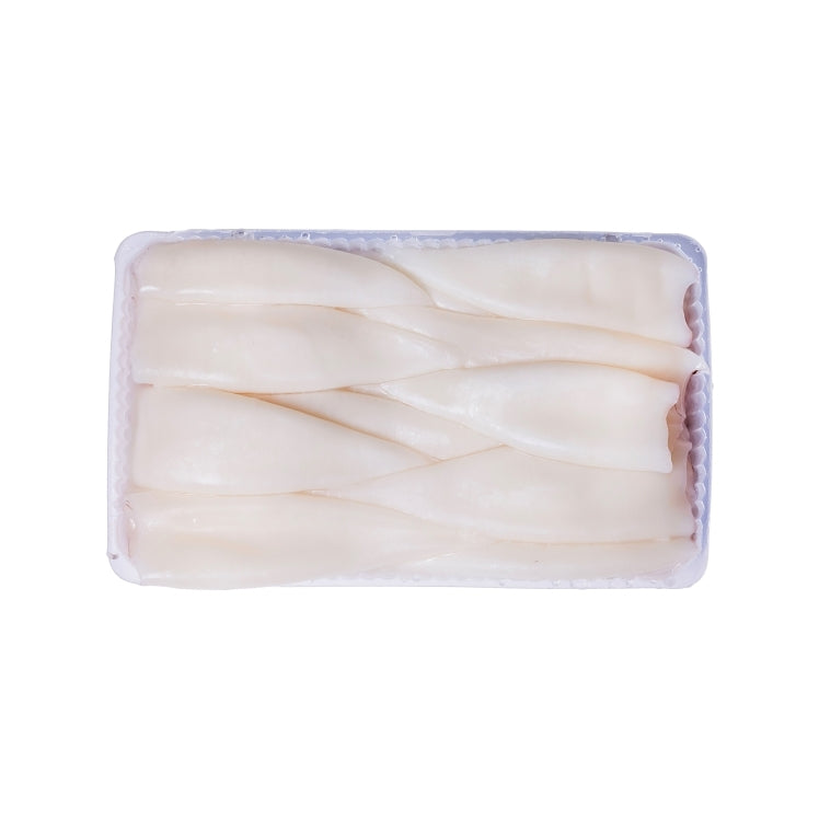 CALAMARI, TUBE 5-8" CLEANED RAW FROZEN IMPORTED CHINA WILD SQUID(10LBS)