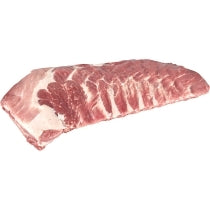 PORK, SPARERIB 3.5-5 LB PEELED RAW FRESH-TO-FROZEN 416