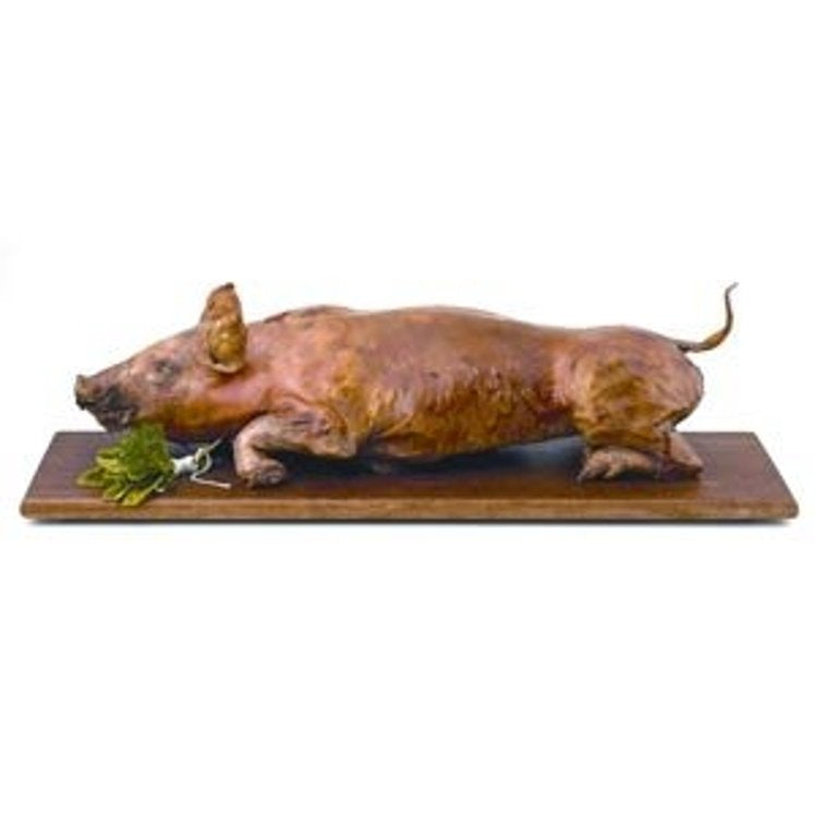 PORK, PIG SUCKLING HEAD-ON WHOLE FROZEN(20-30LB) CASE./