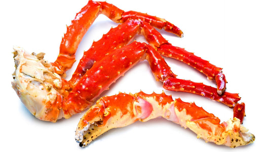 CRAB, KING CLUSTER 5-8 OZ IN SHELL COOKED FROZEN IMPORTED CANADA WILD(30lbs) case.