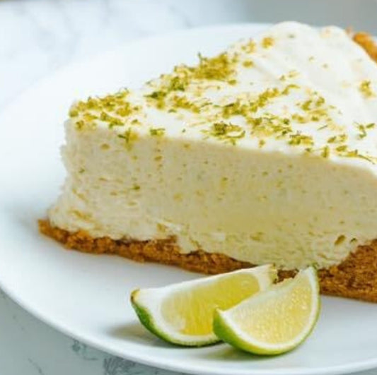 PIE, KEY LIME GRAHAM CRACKER CRUST 10" 8 SCORED THAW & SERVE FROZEN (4/36 OZ)(9LB) CASE.