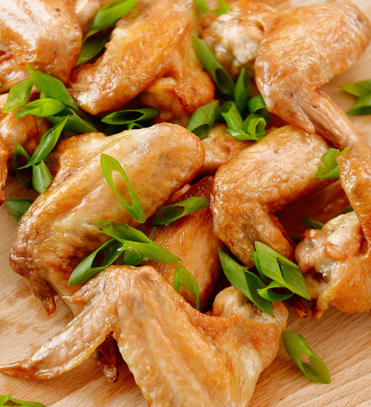CHICKEN, WING WHOLE JUMBO RANDOM RAW REF CVP UNFLAVORED(40LBS)